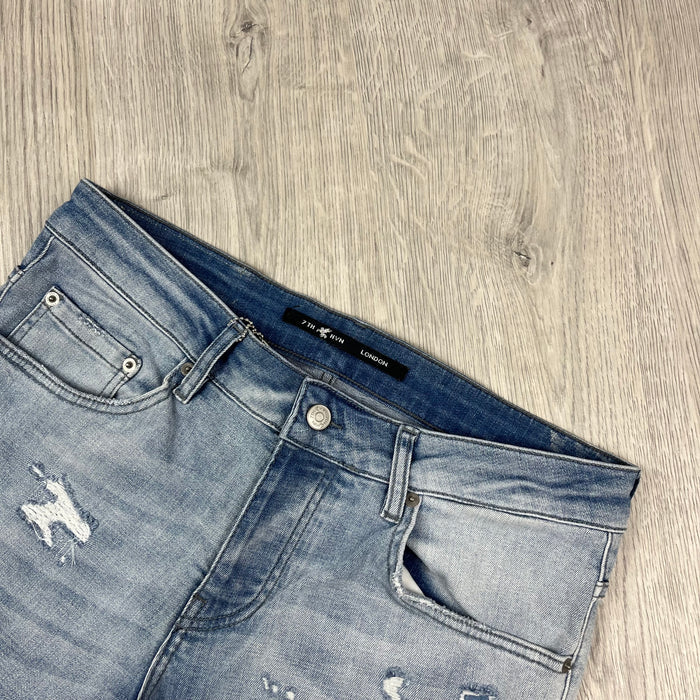 7TH HVN Slim Jeans - Blue