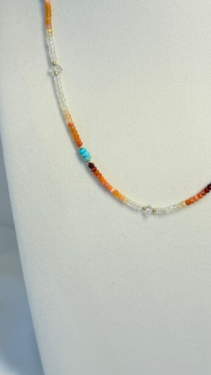 PHOENIX gemstone necklace