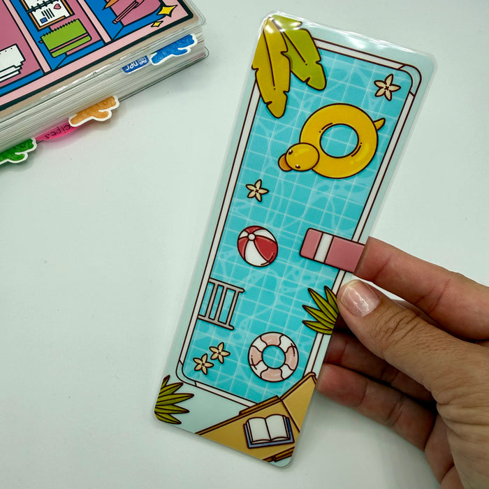 Poolside Reading Bookmarks