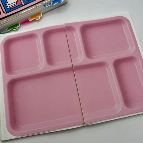 Blush Lunch Tray Sticker Kit