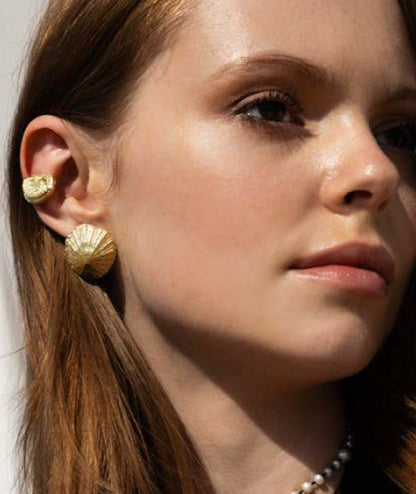 Earrings Antonia Karra Abalone Earrings Gold Pl O/S Apoella