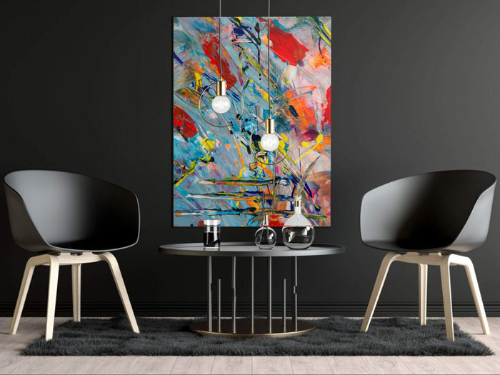 Abstract canvas art Printcanvas art printPastel Abstract WatercolorNeutral ArtBedroom Wall Art