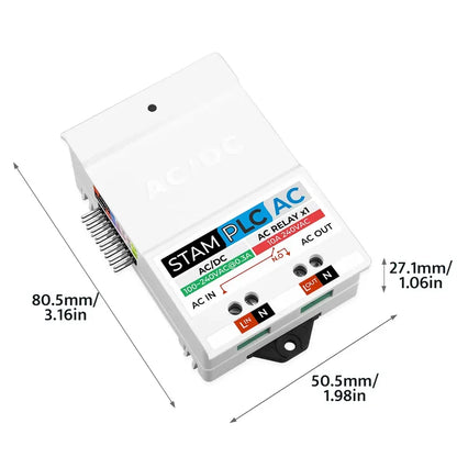 AC/DC Power Supply Module for StamPLC (12V/1A) - m5stack-store