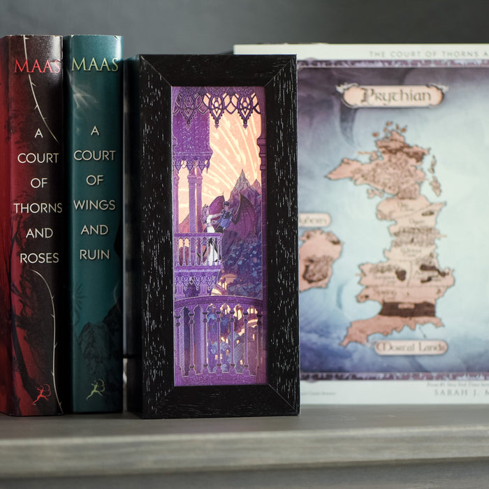 ACOTAR Velaris Bookshelf Alley from LitJoy Crate | Collectibles & Gifts for Booklovers