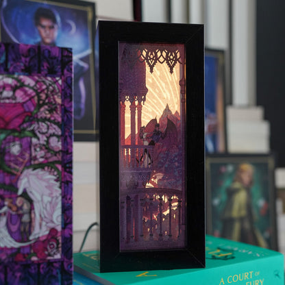 ACOTAR Velaris Bookshelf Alley from LitJoy Crate | Collectibles & Gifts for Booklovers