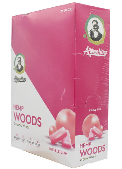 Afghan Hemp Woods Herbal Wraps 2ct 25pk