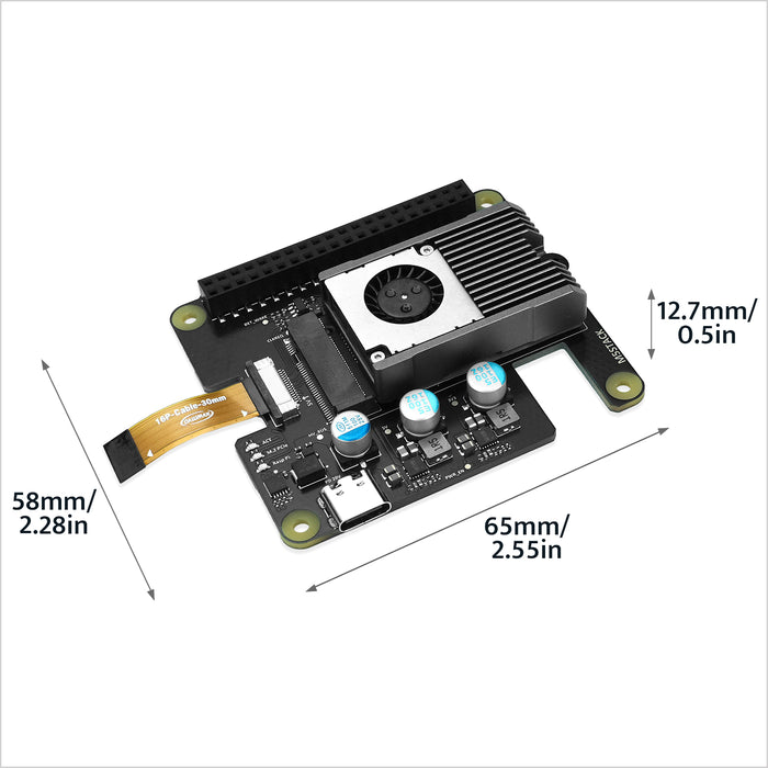 AI-8850 LLM Accelerator M.2 Kit 8GB Version (AX8850) - m5stack-store