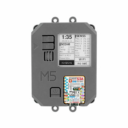 Air Quality Kit v1.1 with M5StampS3A (SEN55, SCD40) - m5stack-store