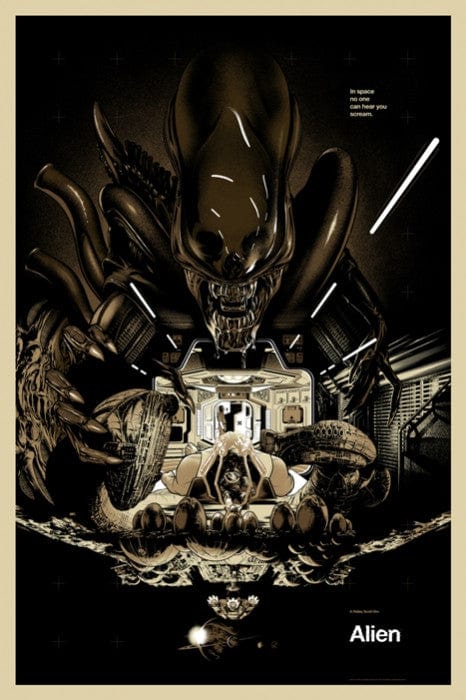 Alien   Ansin Variant Martin Ansin poster