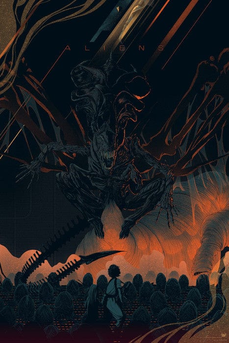 Aliens Variant Kevin Tong poster