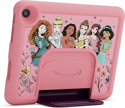 Amazon Fire HD 8 Kids tablet (newest model), ages 3-7. With bright 8" HD screen. 13-hr battery, 32GB Storage