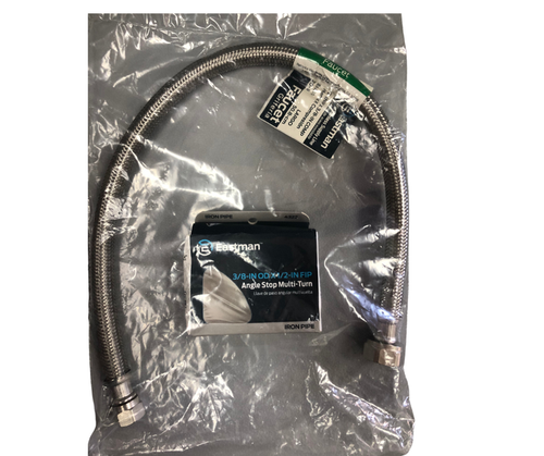 Angle Valve 20 inces complete Stainless Steel - EZF033N MEGA