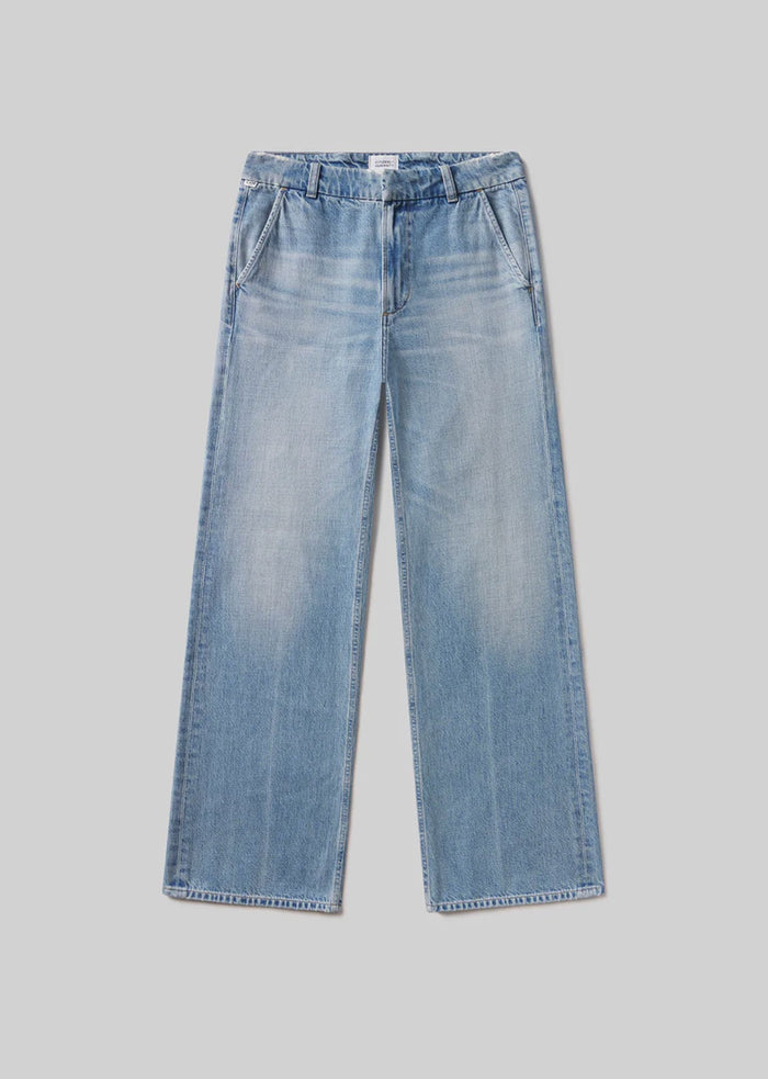 Annina Pocket Trouser 30" Jeans-Denim-Uniquities