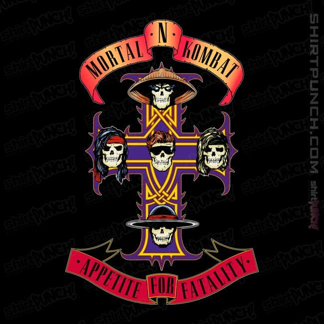 Daily_Deal_Shirts Magnets / 3"x3" / Black Appetite For Destruction