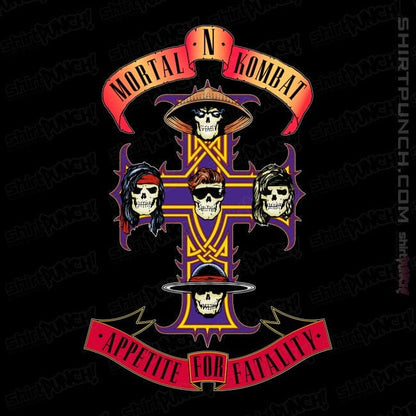 Daily_Deal_Shirts Magnets / 3"x3" / Black Appetite For Destruction