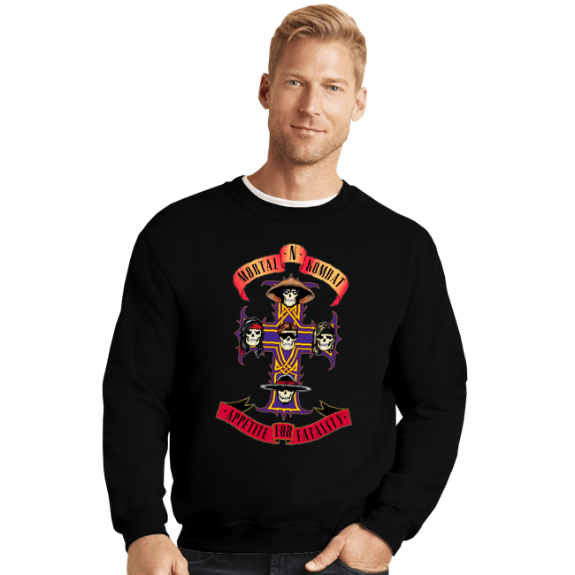 Crewneck Sweater, Unisex / Small / Black