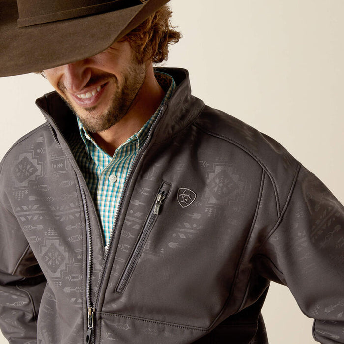 Ariat Men -  2.0 Softshell Jacket (Phantom Embossed) 10058158