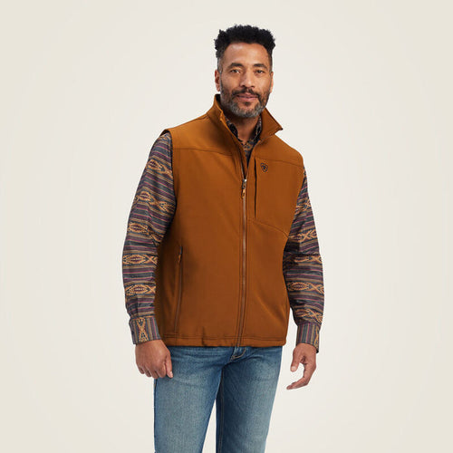 Ariat Men -  2.0 Softshell Vest (Chestnut) 10041620