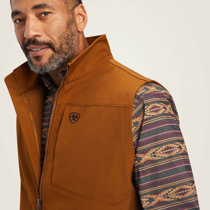Ariat Men -  2.0 Softshell Vest (Chestnut) 10041620