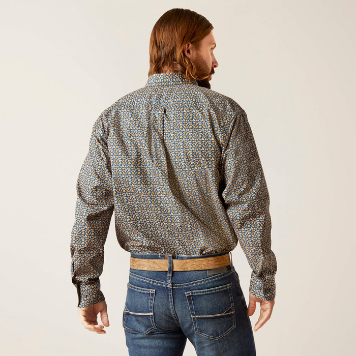 Ariat Men - Classic Fit Shirt (Moonlit Ocean Bottles) 10046526