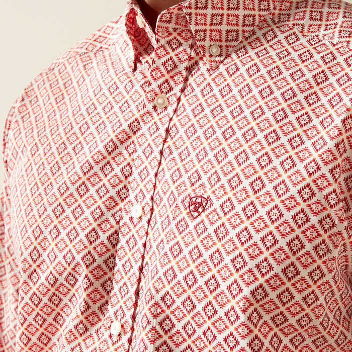 Ariat Men - Classic Fit Shirt (Saylor Red) 10058966