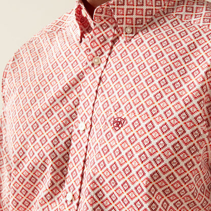 Ariat Men - Classic Fit Shirt (Saylor Red) 10058966