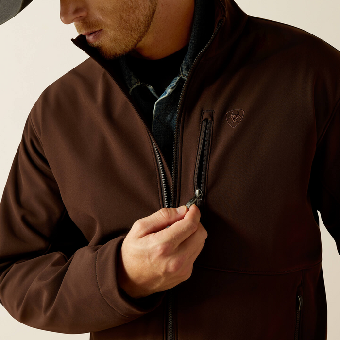 Ariat Men -  Logo Softshell Jacket (Brown) 10062585