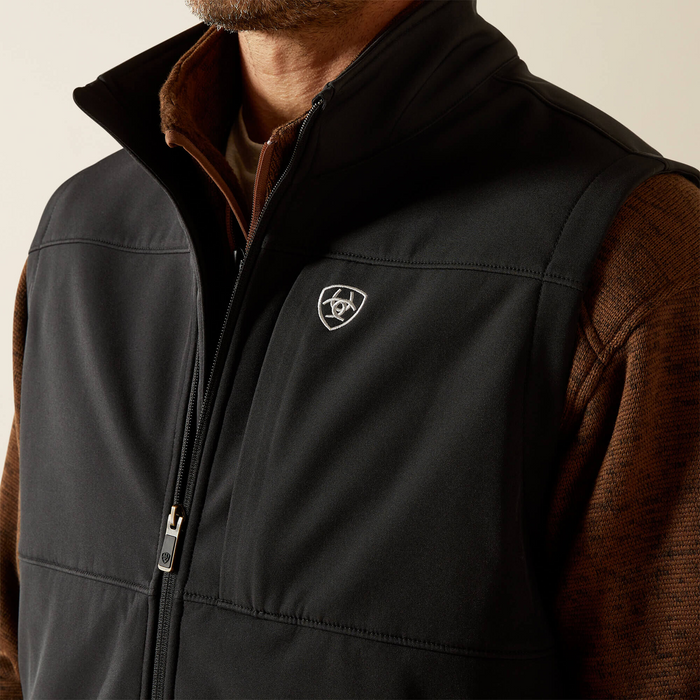 Ariat Men -  Vernon Softshell Vest (Black) 10062600