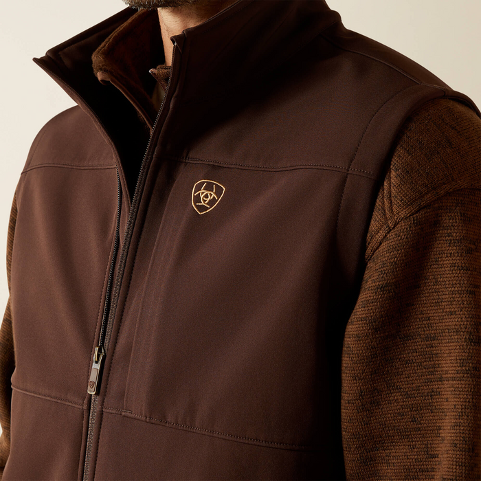 Ariat Men -  Vernon Softshell Vest (Coffee Bean) 10062601