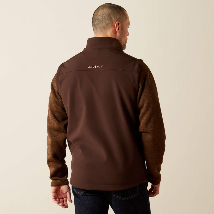 Ariat Men -  Vernon Softshell Vest (Coffee Bean) 10062601
