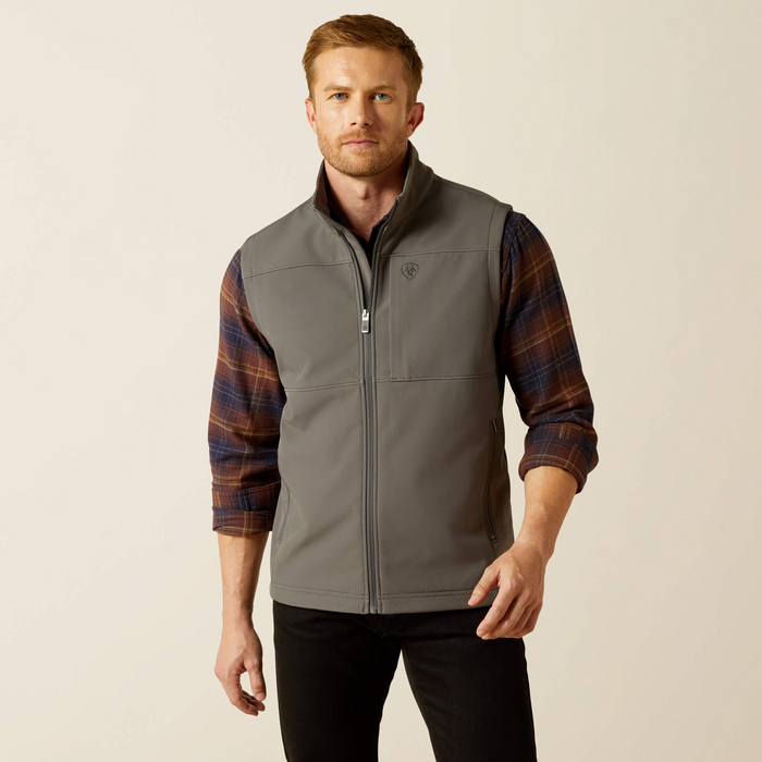 Ariat Men -  Vernon Softshell Vest (Grey) 10062362