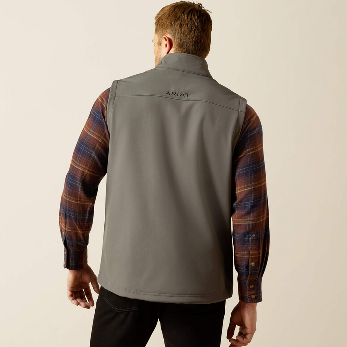Ariat Men -  Vernon Softshell Vest (Grey) 10062362