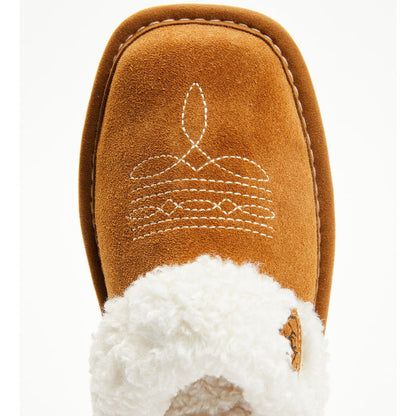Ariat Women - Jackie Square Toe Slipper (Chestnut) 10039032