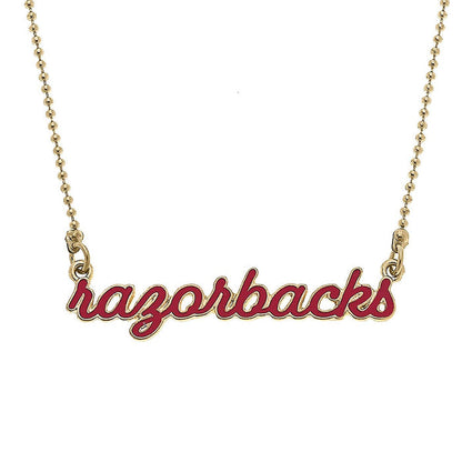 Arkansas Razorbacks Necklace