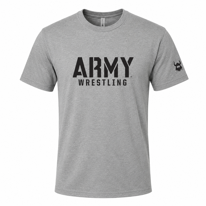 Army Wrestling Grey Blend Shirt