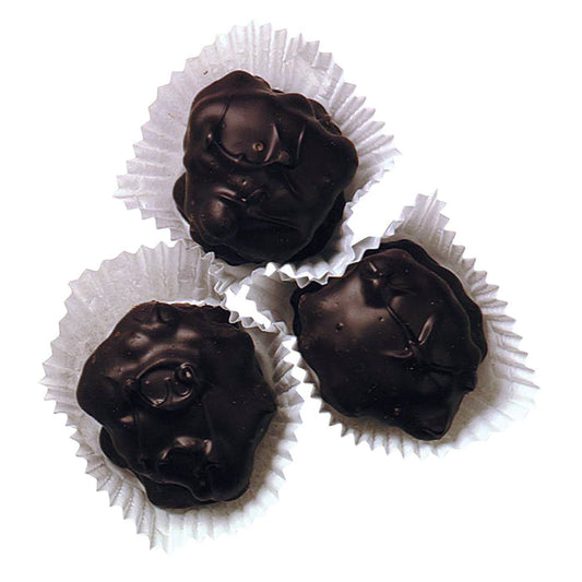 Asher's Dark Chocolate Cashew Patty Candy - 5 LB