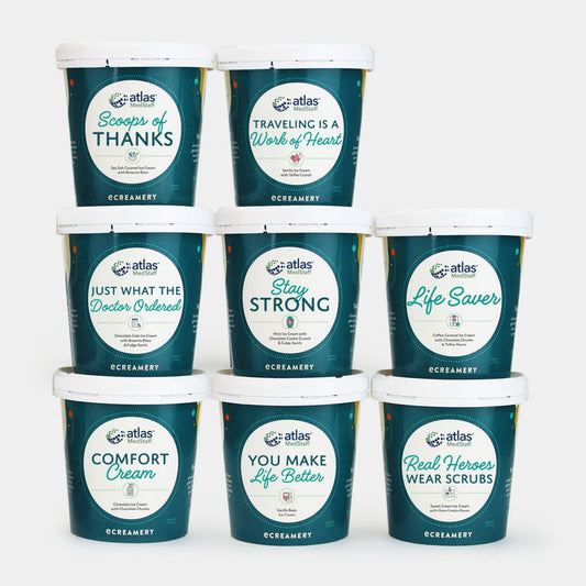 Atlas MedStaff Corporate Ice Cream Gift - 8 Pints