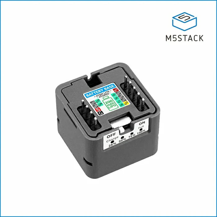 Atomic Battery Base (200mAh) - m5stack-store