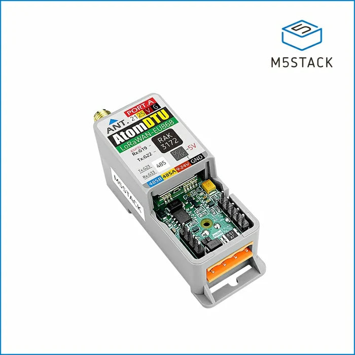 Atomic DTU LoRaWAN Base - EU868 (STM32WLE5CC) - m5stack-store