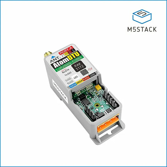 Atomic DTU LoRaWAN Base - EU868 (STM32WLE5CC) - m5stack-store
