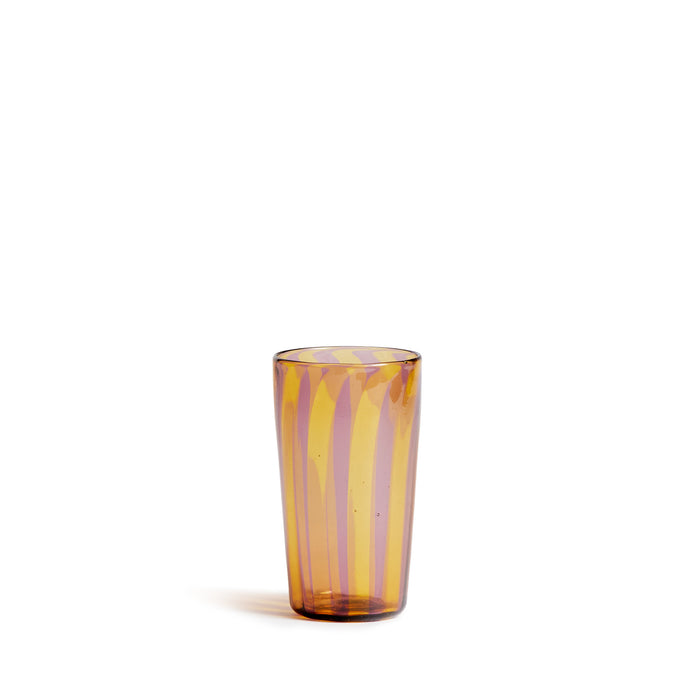 Augusta Glass in Mustard and Amethyst