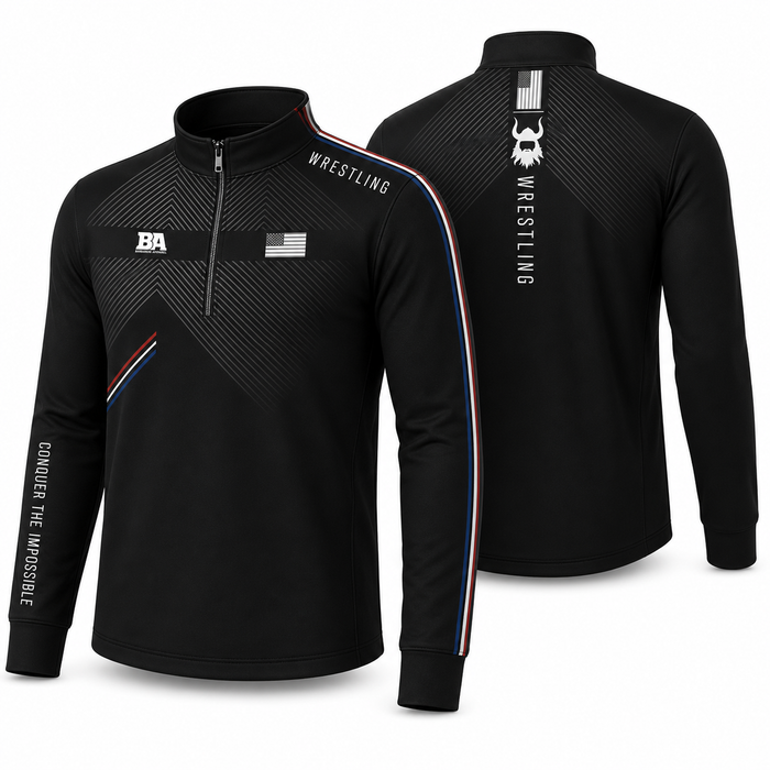 BA 1/4 Black & Grey Jacket