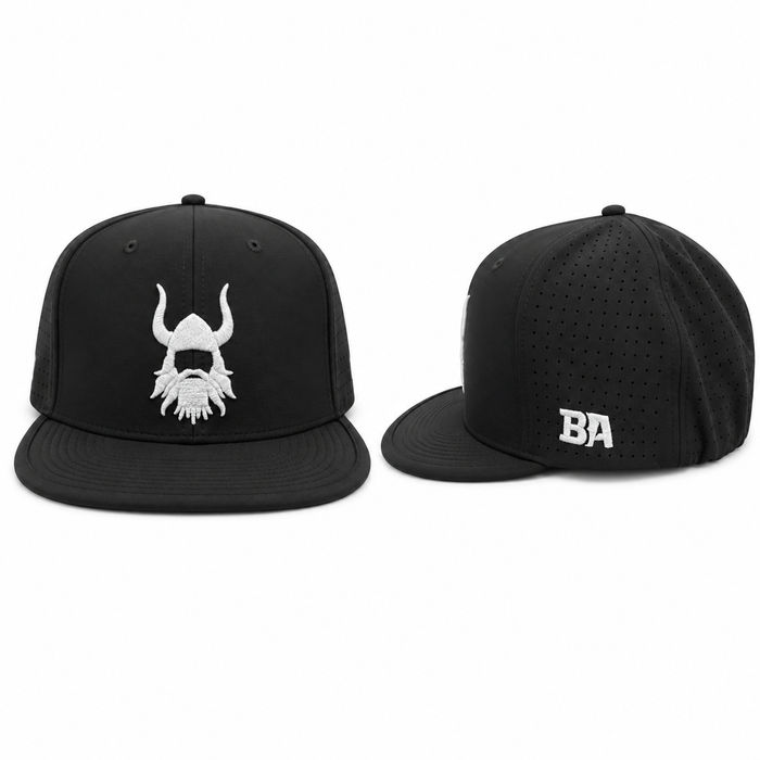 BA Flat Bill Laser Mesh Flex Hat