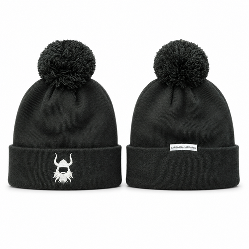 BA Warrior Pom Beanie