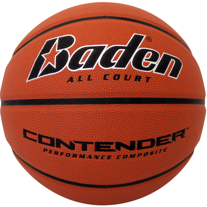 Baden Contender Indoor/Outdoor Basketball Equipment Baden Orange 27.5-Youth