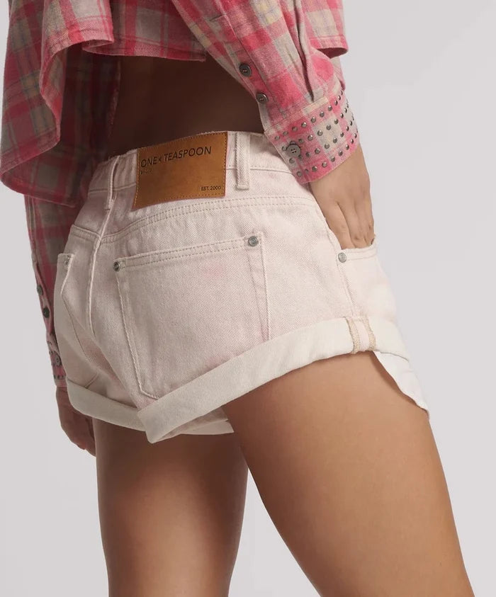 Shorts One Teaspoon Bandits Low Waist Denim Shorts Young Love Apoella