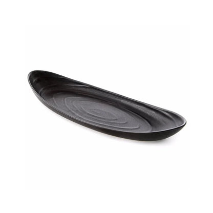 Slate Barre Serving Platter by Simon Pearce, elegant rectangular serving dish ideal for appetizers and cheese displays.
