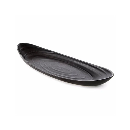 Slate Barre Serving Platter by Simon Pearce, elegant rectangular serving dish ideal for appetizers and cheese displays.