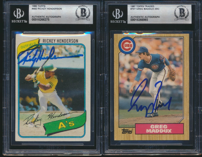 Baseball Autograph Mini Mixer (22 spots) with 4 '58 Topps Auto Spots