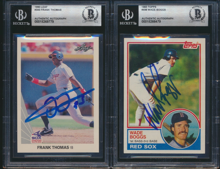Baseball Autograph Mini Mixer (22 spots) with 4 '58 Topps Auto Spots